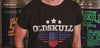 T-Shirt OLDSKULL OS Mighty Wings Black - Vintage USA OBAWI Tee-shirts store