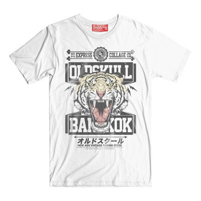 T-Shirt OLDSKULL Express HD N°7 – Tiger BKK - Nature/Animal OBAWI Tee-shirts store
